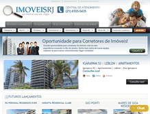 Tablet Screenshot of imoveisrj.cim.br